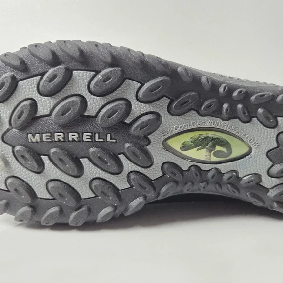 Merrell Kids Unisex Encore Frost Sz 5 Black Suede Performance Shoe - Picture 7 of 9